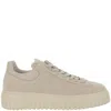Hogan Low Top Platform Sole Sneakers In Neutral