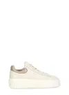 Hogan H-stripes Low-top Sneakers In Neutrals