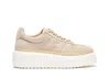 Hogan Platform Sneakers In Nude
