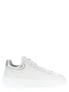 Hogan Striped Leather Lace-up Sneakers With H Detail