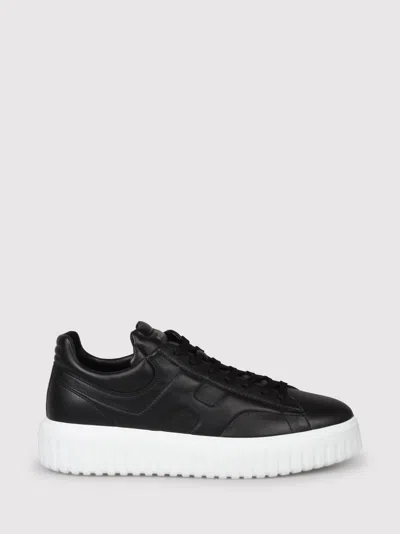 Hogan H Stripes Sneakers Sneakers Black In Blue