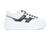 Hogan Nappa Leather Sneakers With Extralight Eva Sole In White