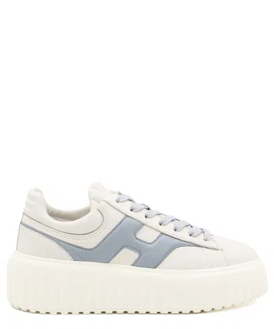 Hogan H-stripes Low-top Sneakers In White