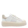 Hogan Low Top Sneakers Platform Sole In White