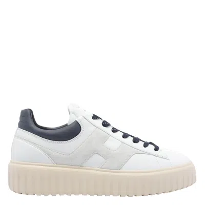Hogan H-stripes Sneakers In White