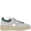 Hogan H-stripes Sneakers In White