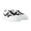Hogan H Stripes Sneakers In White