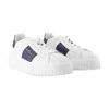 Hogan H-stripes Sneakers With Extralight Sole In White
