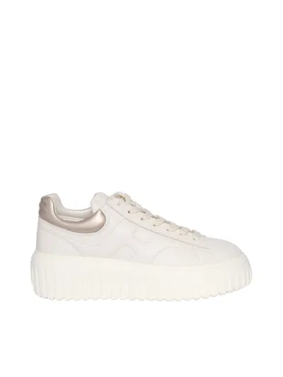 HOGAN H-STRIPES SNEAKERS WITH BRANDED BAND