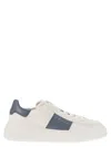 Hogan H-stripes Sneakers With Extralight Sole In White