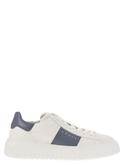 Hogan H-stripes Sneakers With Extralight Sole In White
