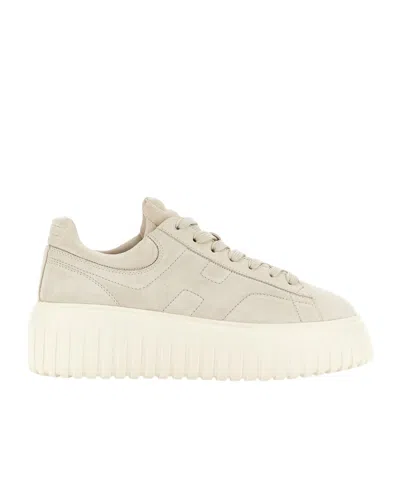 HOGAN HOGAN H-STRIPE PANELLED SNEAKERS