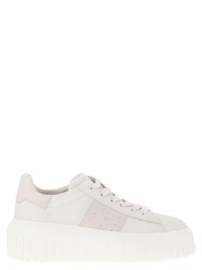 HOGAN HOGAN H STRIPES TRAINERS WITH SIDE BAND