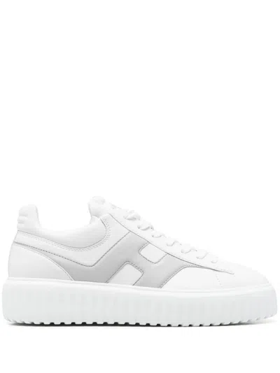 HOGAN H-STRIPES TWO-TONE SNEAKERS