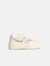 Hogan 'h-stripes' White Leather Sneakers