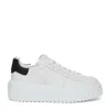 Hogan H Stripes White Nappa Sneakers In White