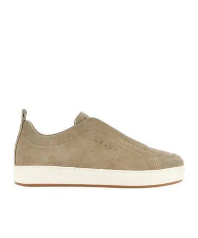 Hogan H-tv Low-cut Casual Shoes In Nude