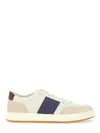 Hogan Multicolor Suede And Leather Sneakers H668 In Neutral