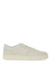Hogan Smooth And Suede Leather H-tv Sneakers In White