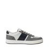Hogan Smooth And Suede Leather H-tv Sneakers. In White