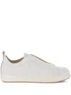 Hogan White Slip On Sneakers In White