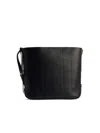 Hogan Small Leather Cross-body Bag In Black