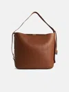 Hogan 'h01' Brown Leather Crossbody Bag In Brown