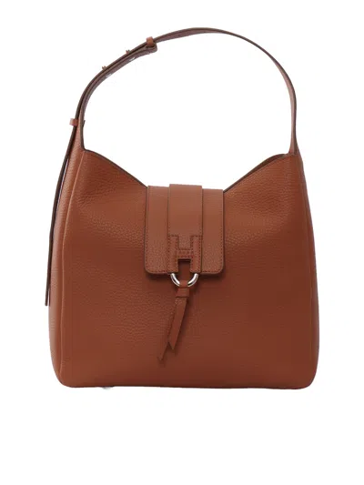 Hogan H01 X Hobo Verticale In Brown