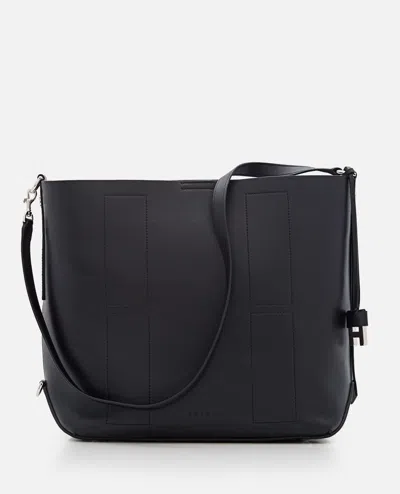 HOGAN BLACK HOBO HOCKET MEDIUM BAG