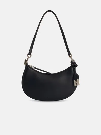 Hogan 'h01r' Mini Crossbody Bag In Black Leather