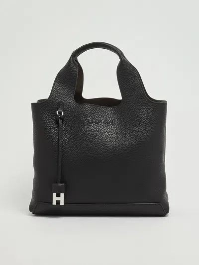 Hogan H01r Shopping Piccola Shopping Bag In Black