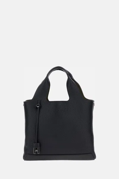Hogan H01r Shopping Small Bag In Black