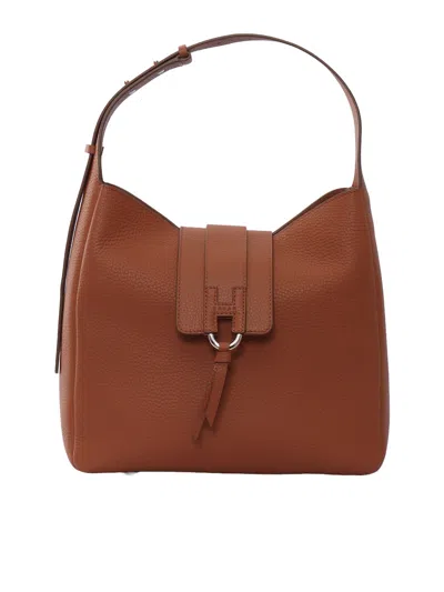 Hogan H01x Hobo Verticale In Brown