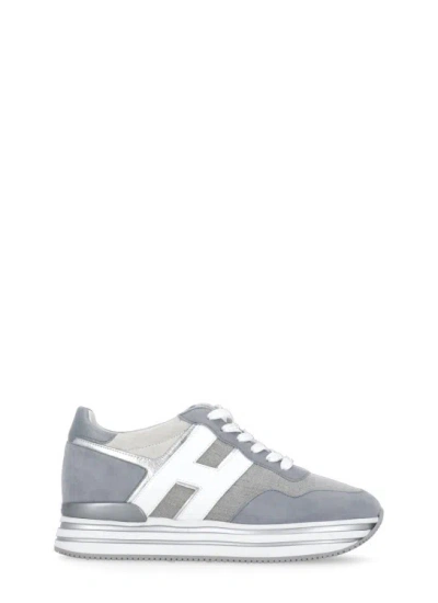 Hogan H222 Sneakers In Grey