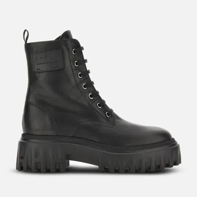 Hogan H26 Ankle Boot In Black