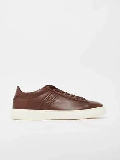 Pre-owned Hogan H365 Sneakers In Marrone
