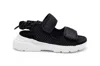 Hogan Touch-strap Chunky Sandals In Black
