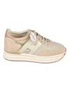 Hogan Midi H483 Plateau-sneakers In Beige