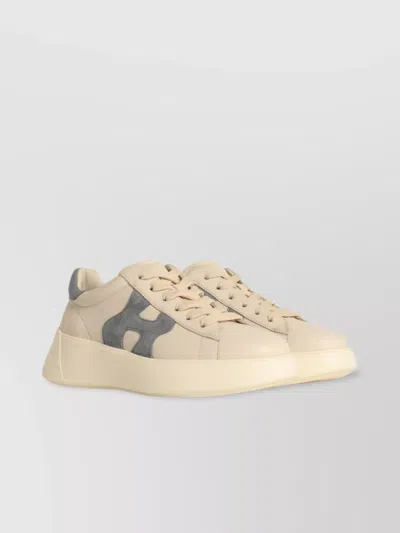 HOGAN 'H526 REBEL' LEATHER SNEAKERS