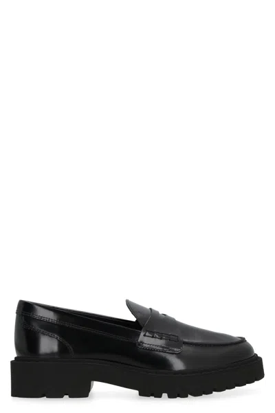 HOGAN H543 PATENT LEATHER LOAFER