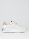 Hogan Rebel Platform Sole Low-top Sneakers In Beige