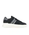 Hogan H580 Lace-up Sneakers In Black
