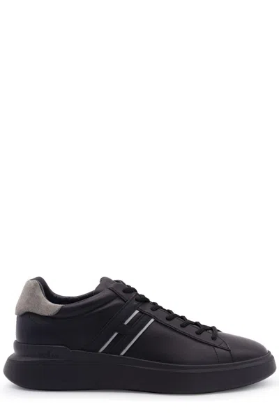 Hogan H580 Lace-up Sneakers Sneakers In Nero