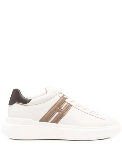 Hogan H580 Leather Sneakers In Multi