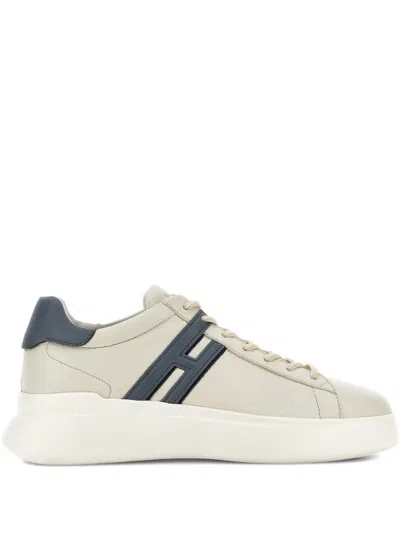 Hogan H580 Logo-detail Sneakers In White