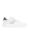 Hogan H580 Logo Patch Sneakers In White