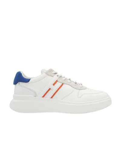 Hogan H580 Low-top Chunky-sole Sneakers In White
