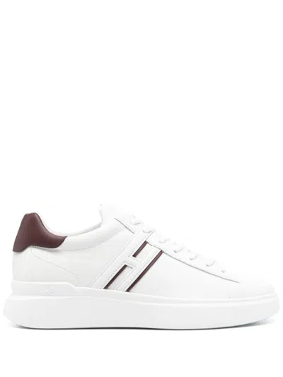 Hogan Sneaker H580 In Pelle Bianca In White