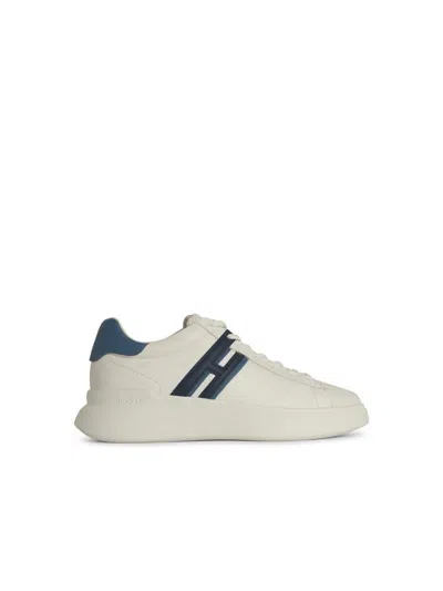Hogan 'h582' White Leather Sneakers