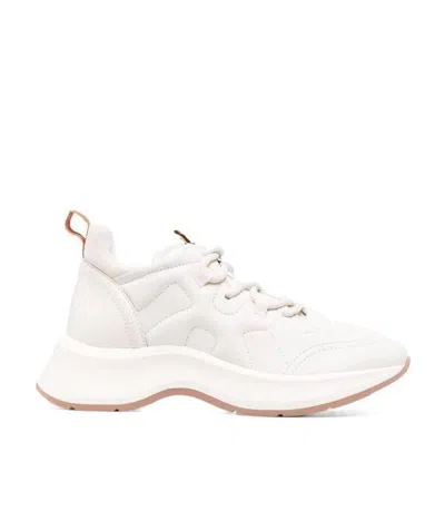 Hogan H585 Lace-up Sneakers In White